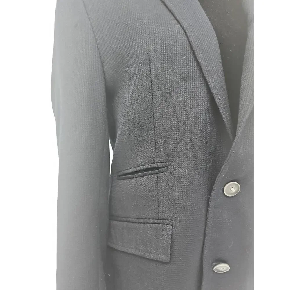 Egara Mens Blazer 38S Navy Slim Suit Jacket Lightweight‎